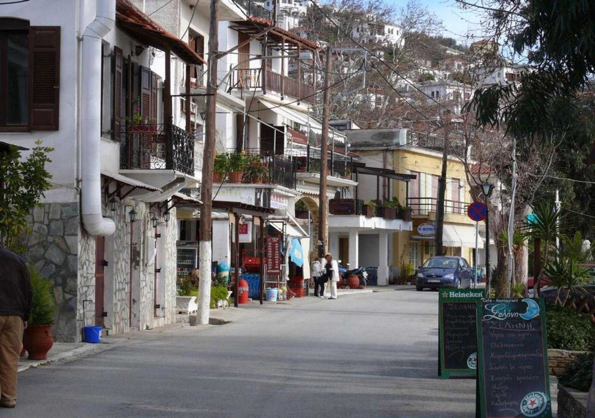 Afissos Seaside Cottage ภายนอก รูปภาพ